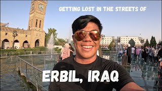 SOLO IN IRAQ How Dangerous is ERBIL IRAQI KURDISTAN Really [upl. by Nairim]