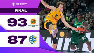 Lessort DOMINATES Final Minutes  Panathinaikos  Maccabi  BASKETBALL HIGHLIGHTS R8 202425 [upl. by Esimaj]