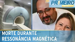 Empresário morre durante ressonância magnética em Santos SP  Primeiro Impacto 281024 [upl. by Rosati]