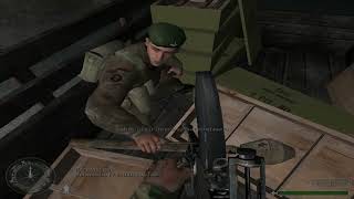 Call of Duty 1  Truck Ride Mission Gameplay [upl. by Ahsihat]