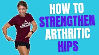 5 BEST strengthening exercises for arthritic hips [upl. by Eiffub]