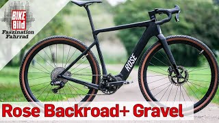 Rose Backroad Gravel GRX RX810 im Test EGravelbike mit Shimano EP8 und leichtem CarbonRahmen [upl. by Snave]