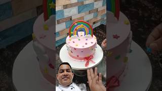 Birthday cake 🎂🎈 thegeetacomedy cake cakedecorating cakedesign viralvideo [upl. by Nyladnohr384]