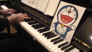 Doraemon Theme Song  Doraemon no Uta for Piano Solo「ドラえもんのうた」ピアノ [upl. by Pegma808]