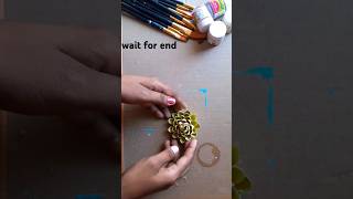 😁🌳mini plants made form pista shell  shorts  YouTube  YouTube short  tranding [upl. by Roinuj16]