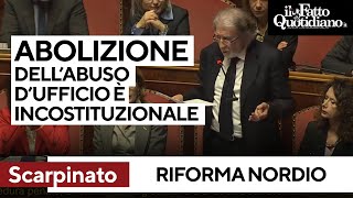 Scarpinato quotLabolizione dellabuso dufficio è incostituzionalequot [upl. by Burny901]