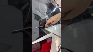 Tinting new Toyota LC300  Amazing satisfying process [upl. by Aneeras]