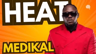 Medikal  Heat Lyrics Video And Visualizer [upl. by Rillings387]