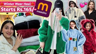 Meesho Winter Wear Haul Rs164 💕  Meesho Winter Haul  Meesho Haul meesho haul [upl. by Karlens]