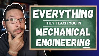 Everything You’ll Learn in Mechanical Engineering [upl. by Hennie]