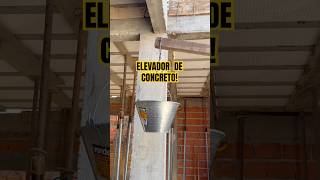 Elevador de concreto pedreiro construção reforma obra fyp [upl. by Nomar]