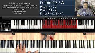 Love You Down by Ready for the World  Piano Tutorial [upl. by Wordoow]