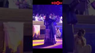 Shah Rukh Khans ROMANTIC dance with Gauri on Veer Zaras song at AnantRadhikas prewedding ❤️ [upl. by Maclay216]