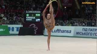 KANAEVA Evgenia RUS Hoop  2008 World Cup Kiev Rhythmic Gymnastics Кубок Дерюгиной [upl. by Ddarb]