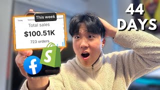 From 1k to 100k a Week in Just 44 Days  Dropshipping [upl. by Shana]