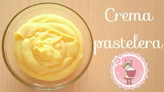 Como hacer crema pastelera facilísimo  Mi tarta preferida [upl. by Yordan]