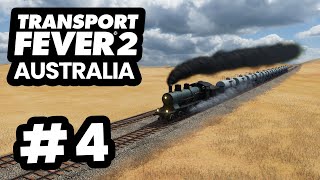 Creating a HUGE Train Network  Transport Fever 2 Australia 4 [upl. by Tena135]