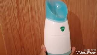 Quick review of the Vicks portable personal steam inhaler [upl. by Nylakcaj]