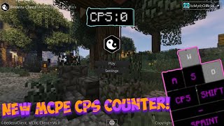 NEW Bedezu Client Update CPS Counter Keystrokes and Toggle Sneak Minecraft Bedrock [upl. by Redneval786]