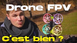 DRONE FPV  RaceWhoop  Premiers vols [upl. by Lai]