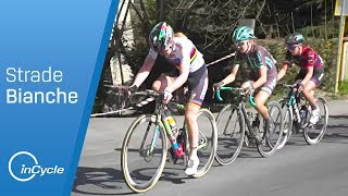 Strade Bianche 2019  Women’s Highlights  inCycle [upl. by Ariadne]