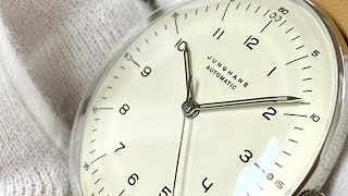 JUNGHANS Max Bill Automatic【027 3500 02B】ユンハンス マックス・ビル オートマティック [upl. by Alorac570]