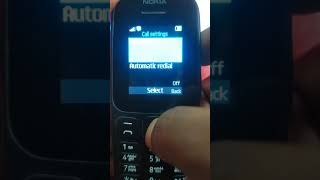 How To OnOff Call divert On Nokia Keypadphone [upl. by Felicio]