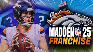 Bo Nix makes his NFL Debut  Madden 25 Denver Broncos Franchise Ep 2 S1 W1 [upl. by Sukram487]