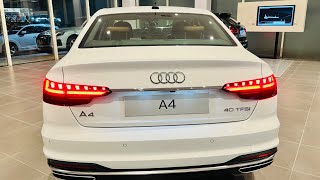 Audi A4 40 TFSI Technology ₹5185 Lakh  Detailed Review [upl. by Assecnirp7]