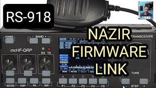 NAZIR  RS918  FIRMWARE DOWNLOAD LINK  Not  orange Buttons [upl. by Ahsiret]