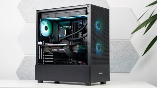 Thêm vỏ case ngon bổ rẻ Gamdias Talos E3 Elite phiên bản to hơn của NZXT H5 flow [upl. by Akcirret]