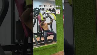 💪Incline chest press shortvideo shortsfeed shorts short trending chestexercises motivation [upl. by Dorsman485]