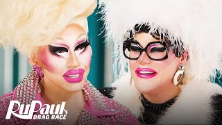 The Pit Stop AS9 E08 🏁 Trixie Mattel amp Thorgy Thor Love It  RuPaul’s Drag Race AS9 [upl. by Enilra]