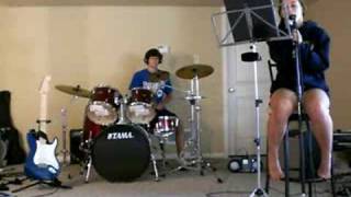 Skater Boy Cover Avril Lavigne Drums and Vocals [upl. by Seadon125]