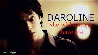 Damon and Caroline  she will always hate me [upl. by Essilrahc701]