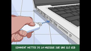 Comment mettre de la musique sur une clé USB [upl. by Modnarb]