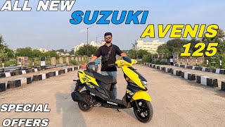 All New Suzuki Avenis 125 Detailed Video With Special Offers [upl. by Hooke]