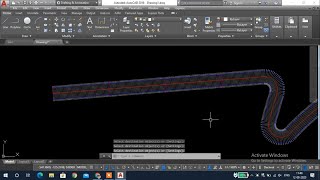 How to draw Chainage of a RoadRail Alignment in AutoCAD  Spatial Tube [upl. by Einobe]