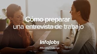 Webinar InfoJobs  Cómo preparar una entrevista de trabajo [upl. by Seditsira388]