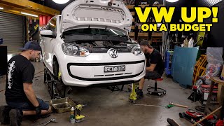 Modifying a VW UP In just 24 hours [upl. by Rossuck]