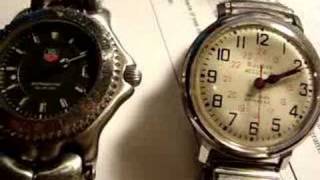 Bulova Accutron 214  Continuous Movement vs Quartz [upl. by Enetsuj544]