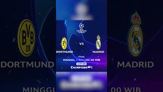 Final UCL  Dortmund vs Madrid  Live on Champions TV 1 15sec promo version championsleague [upl. by Nahtad]