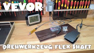 VEVOR elektrisches Drehwerkzeug Flex Shaft Wellen Aufhängung 780 W [upl. by Eberle]