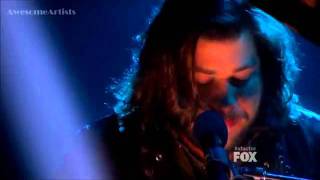 Josh Krajcik  Wild Horses  X Factor USA Top 9 [upl. by Sarita441]