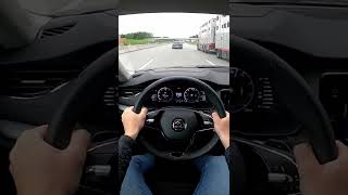 2021 Skoda Octavia Combi 15 TSI etec  acceleration  pov test drive [upl. by Fina]