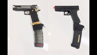 Primary Airsoft adapter installation tutorial HPA and M4 Glock  Hi capa [upl. by Enerahs]