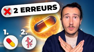 VITAMINE D  90 Font Ces 2 Erreurs ❌🌞 [upl. by Justicz]