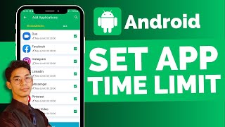 How to Set App Time Limit on Android [upl. by Llenet541]