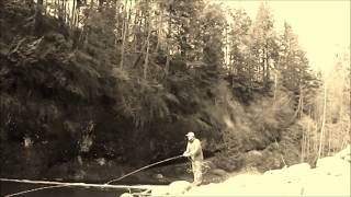 JM Reid quotSpecial Saltquot Bamboo Fly Rod casting [upl. by Felicdad819]