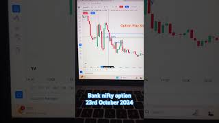 Bank nifty option trading strategy 23rd Oct 2024 [upl. by Janeczka732]